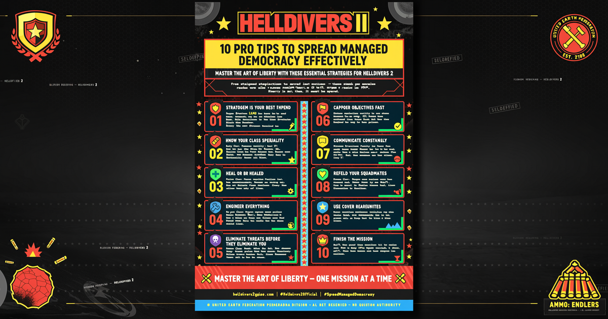 Helldivers 2: 10 Pro Tips to Spread Managed Democracy Effectively