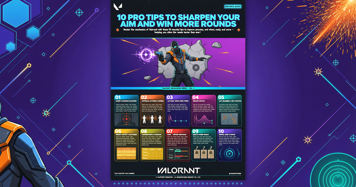 Valorant: 10 Pro Tips to Sharpen Your Aim and Win More Rounds