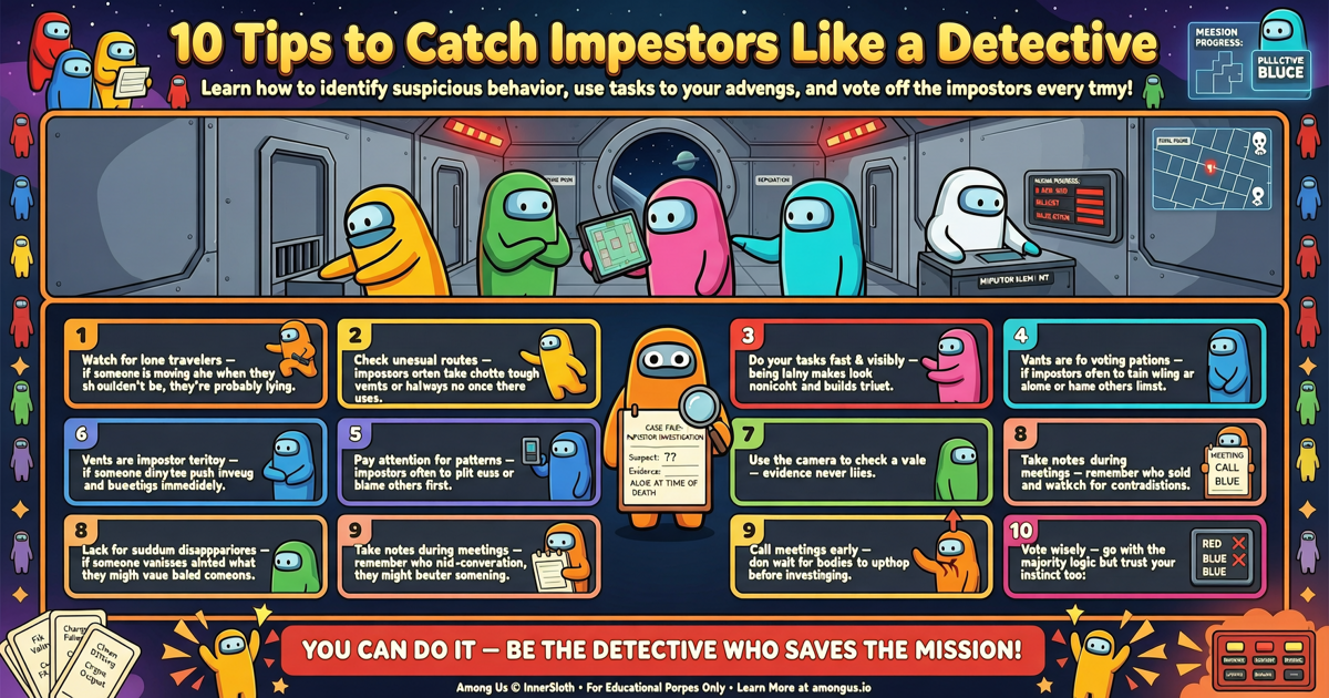 Among Us: 10 Tips to Catch Impostors Like a Detective